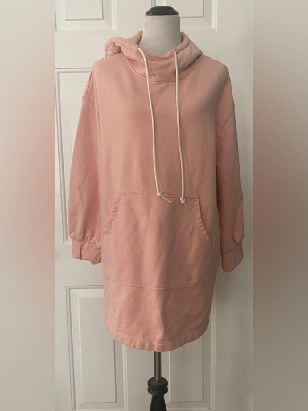 nap Hoodie Pink Pinky Peach One Size
